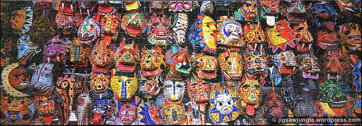 masks in guatemala_whsmith_puzzle_1000